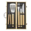 Churras 5-piece BBQ set Standard | Natural | No Branding | not available | not available | not available