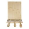 Mancheg bamboo magnetic cheese board and tools Standard | Natural | No Branding | not available | not available