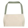Nia 200 g/m² recycled cotton apron Standard | Heather green | not available | No Branding | not available | not available | not available