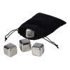 Froz stainless steel ice cubes set Solid black-Silver | No Branding | not available | not available