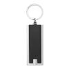 Castor LED keychain light Standard | Solid black-Silver | not available | No Branding | not available | not available