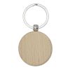 Giovanni Wooden Round Keychain Standard | Natural | No Branding | not available | not available