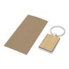 Neta bamboo rectangular keychain Standard | Natural | No Branding | not available | not available