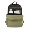 Joey 15.6" GRS recycled canvas anti-theft laptop backpack 18L Standard | Olive | Not applicable | No Branding | not available | not available | not available