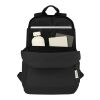 Joey 15.6" GRS recycled canvas anti-theft laptop backpack 18L Standard | Solid black | not available | No Branding | not available | not available | not available