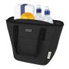Joey 9-can GRS recycled canvas lunch cooler bag 6L Standard | Solid black | not available | No Branding | not available | not available | not available