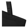 Madras recycled cotton tote bag 140 g/m² Standard | Solid black | not available | No Branding | not available | not available | not available