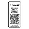 Trip Aware™ recycled travel toiletry pouch 2L Standard | Off white | not available | No Branding | not available | not available | not available