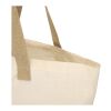Sierra 140 g/m² GRS recycled foldable cotton tote bag 7L Standard | Natural-Natural | No Branding | not available | not available | not available