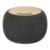 Ecofiber bamboo/RPET Bluetooth® speaker and wireless charging pad Standard | Natural-Grey | No Branding | not available | not available
