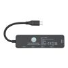 Loop RCS recycled plastic multimedia adapter USB 2.0-3.0 with HDMI port Standard | Solid black | No Branding | not available | not available