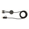 Citala 5-in-1 recycled plastic 150 cm data sync and 27W fast charge cable Standard | Black | No Branding | not available | not available