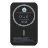 Acrab 10.000 mAh 15W magnetic wireless power bank with 20W PD - made from recycled plastic Standard | Solid black | not available | No Branding | not available | not available