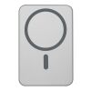 Avis 5000 mAh RCS recycled aluminium magnetic power bank  Silver