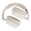 Hoggar recycled plastic over-ear foldeable ANC and ENC headphones Standard | White | No Branding | not available | not available