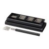 Orvix recycled plastic precision repair tool set Solid black