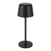 Alya rechargeable dimmable table lamp with 3 light modes Standard | Solid black | not available | No Branding | not available | not available