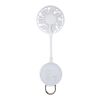 Ventio recycled plastic magnetic portable fan Standard | White | No Branding | not available | not available
