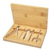 Ladia 5-piece bamboo manicure set Standard | Natural | Not applicable | No Branding | not available | not available