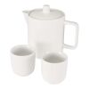 Suki teapot and cups set Standard | White | No Branding | not available | not available