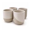 Originalhome Reclay 350 ml tea and matcha mug set	 White