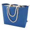 Panama GRS recycled beach cooler tote bag with cord handles Standard | Royal blue | not available | No Branding | not available | not available
