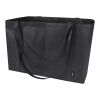Jumbo GRS recycled non-woven extra large tote bag 65L Standard | Solid black | No Branding | not available | not available | not available