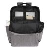 Libra 15” GRS recycled laptop backpack 15L Standard | Heather grey | not available | No Branding | not available | not available | not available