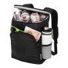 Chillpack 18-can GRS recycled cooler backpack 16L Standard | Solid black | No Branding | not available | not available | not available
