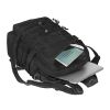 Halfar notebook backpack MOLLE black | Without Branding