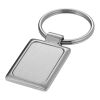Sergio rectangular metal keychain Standard | Silver | Not applicable | No Branding | not available | not available | not available