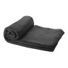 Huggy fleece plaid blanket with carry pouch Standard | Black | Not applicable | No Branding | not available | not available | not available