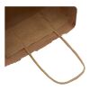 Kraft 80 g/m2 paper bag with twisted handles - small Kraft brown | No Branding | not available | not available