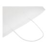 Kraft 80 g/m2 paper bag with twisted handles - medium white | No Branding | not available | not available