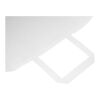 Kraft 80-90 g/m2 paper bag with flat handles - large White | Not applicable | No Branding | not available | not available