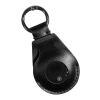 SCX.design A12 round smart tag with keychain Solid black