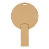Round degradable USB Kraft brown | No Branding | not available | not available | 1 GB