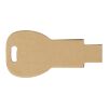 Key-shaped recycled paper USB 2.0 Kraft brown | No Branding | not available | not available | 1 GB