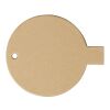 Round recycled paper USB 2.0 Kraft brown | No Branding | not available | not available | 1 GB