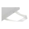 Smartfold 230 g/m2 paper bag with ribbon handles and matt lamination -  31 x 12 x 31 cm White