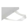 Smartfold 230 g/m2 paper bag with ribbon handles and matt lamination -  31 x 12 x 39 cm White