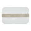 MIYO Renew single layer lunch box Ivory white-Pebble grey | No Branding | not available | not available