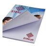Desk-Mate® A5 notepad wrap over cover White | 25 pages | No Branding | not available | not available