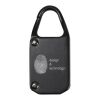 SCX.design T10 fingerprint padlock Solid black | No Branding | not available | not available