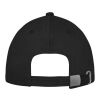 Davis 6 panel cap Solid black | No Branding | not available | not available | not available