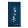 Vinga Lounge chair towel blue-white | No Branding | not available | not available | not available