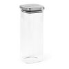 Delacroix 2100 Canister Borosilicate Glass 2130ml. rSS lid Transparent | No Branding | not available | not available | not available