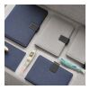 Tolstoy A5 Folder rPET. 64 FSC sheet notepad and rPU closure Dark grey | No Branding | not available | not available | not available