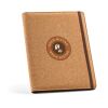 Kafka A4 Folder Cork. 64 FSC sheet notepad and elastic closure Natural | No Branding | not available | not available | not available