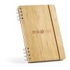 Dante A5 Notebook Bamboo cover. 70gsm Recycled 196 pages Natural | No Branding | not available | not available | not available